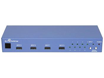Globalmediapro Y-104H8 8-in 1-out HDMI Switcher