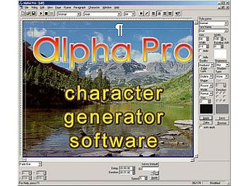 Stream ALPHA Pro 2.0 Character Generator Software