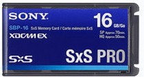 Sony SBP-16 16GB SxS PRO Memory Card