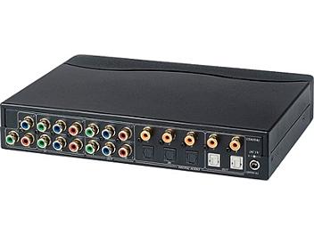 Globalmediapro Y-305D 4-in 2-out Component Video Switcher with Digital Audio