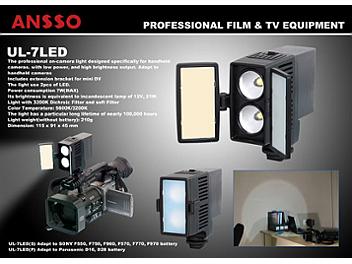 Ansso UL-7LED-S Camera Light