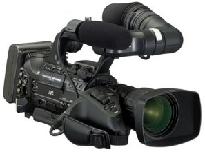 JVC GY-HM700 HD Camcorder + Fujinon 17x5 Lens + 2 x 16GB SDHC Card + 2 x IDX-E10S + IDX VL-2 + BC-L02 Soft Case