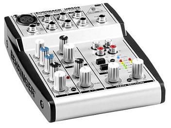 Behringer Eurorack UB502 5-Input 2-Bus Audio Mixer