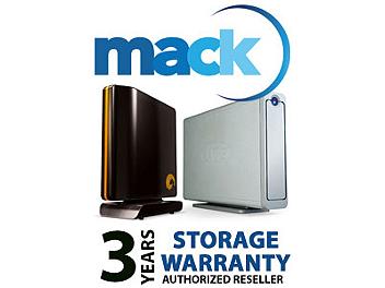 Mack 1080 3 Year External Storage/Hard Drive International Warranty (under USD2500)