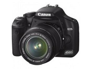 Canon EOS-450D DSLR Camera Kit with Canon EF-S 18-200mm IS Lens
