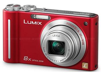 Panasonic Lumix DMC-ZR1 Digital Camera - Red