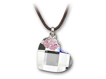 Swarovski 877253 Heart & Butterfly Mini Pendant (pack 2 pcs)