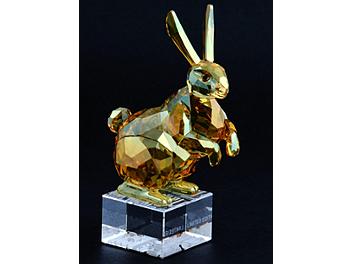 Swarovski 1046377 Limited Edition Rabbit in Golden Shine Crystal