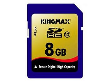 Kingmax 8GB Class-10 SDHC Memory Card (pack 10 pcs)