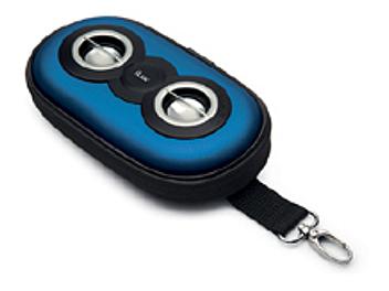 iLuv ISP110 Portable Amplified Stereo Speaker Case - Blue