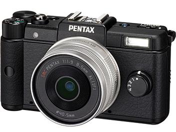 Pentax Q Mirrorless Camera with Pentax 8.5mm Lens - Black