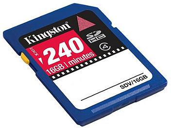 Kingston 16GB Class-4 SDHC Video Memory Card (pack 10 pcs)