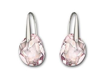 Swarovski 856299 Galet Light Amethyst Pierced Earrings