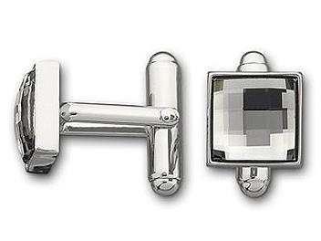 Swarovski 973791 Fasten Black Diamond Cuff Links
