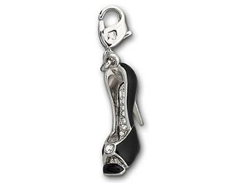 Swarovski 992687 Black Shoe Charm