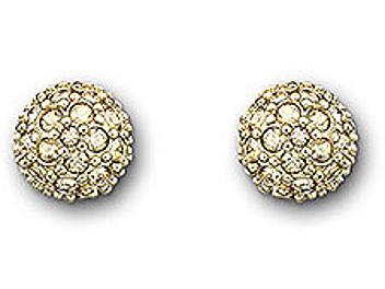 Swarovski 992882 Golden Shadow Pierced Earrings