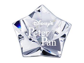 Swarovski 1036622 Title Plaque - Peter Pan