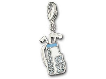 Swarovski 1084409 Golf Bag Charm