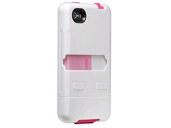 Case Mate CM016805 Tank Rugged Case for the Apple iPhone 4 and 4s - White/Pink