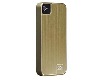 Case Mate CM018401 Brushed Aluminium Case for iPhone 4/4S -Gold