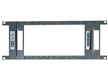 Globalmediapro SHE TPN012-C 19-inch Universal Rack Mounting Panel with 4 Pieces Holder
