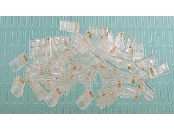 Globalmediapro SHE AP001 Modular RJ45 Plug Connector (pack 100 pcs)