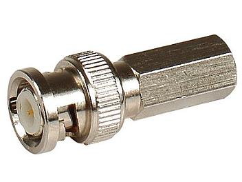 Globalmediapro SHE APBT11 RG6U BNC Male Twist On Connector (pack 100 pcs)