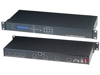 Globalmediapro SHE HS04M 4x4 HDMI Matrix Switcher