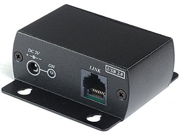 Globalmediapro SHE UE03 USB 2.0 Fast CAT5 Extender with 4-Port USB Hub