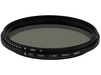 Globalmediapro Variable Neutral Density ND2-ND400 Filter 58mm