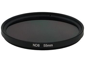 Globalmediapro Neutral Density ND8 Filter 55mm