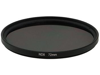 Globalmediapro Neutral Density ND8 Filter 72mm