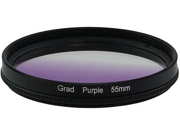 Globalmediapro Graduated Filter 55mm - Purple