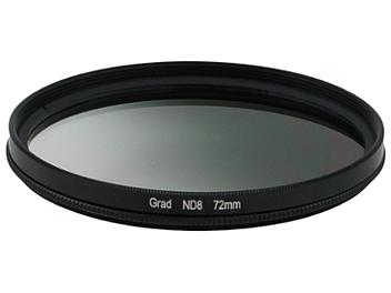 Globalmediapro Neutral Density ND8 Graduated Filter 72mm