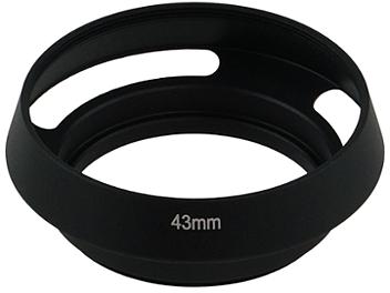 Globalmediapro Hood-43M Metal Lens Hood 43mm