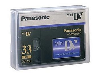 Panasonic AY-DVM33PQ mini-DV Cassette (pack 10 pcs)