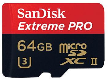 SanDisk 64GB Extreme Pro microSDXC Card for Action Cameras (Class 10) 275MB/s